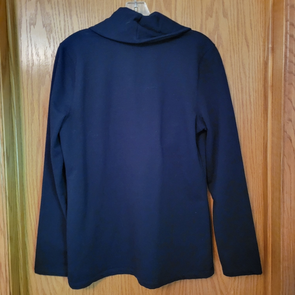 Talbots Black Sweatshirt - Picture 3 of 5